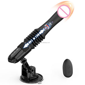 Automatische Teleskop-Dildomaschine für Frauen mit kabelloser Fernbedienung, USB-wiederaufladbar und wasserdicht, Sexmaschine und Vibrator - Product Image 1