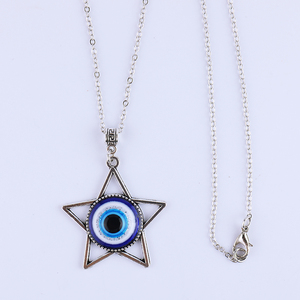 Collar con colgante, amuleto de protección de la suerte, <span class=keywords><strong>Kabbalah</strong></span>, ajustable, joyería contra el mal de ojo, regalo - Product Image 6