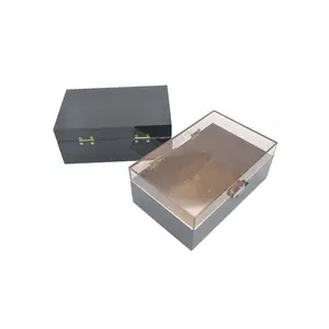 Fabrik Bulk Großhandel benutzer definierte Acryl Lagerung Display Box mit Magnet deckel