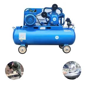 50Liter Belt driven Air Compressor with Reliable Engine Motor for Tyre Air Compression