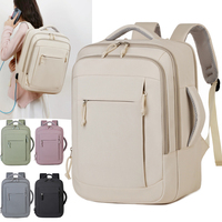 Mochila para Portátil de Negocios con Carga USB, Impermeable, Gran Capacidad, para Hombres y Mujeres