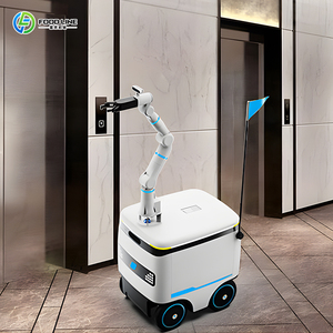 <span class=keywords><strong>Robot</strong></span> de livraison de nourriture en intérieur - <span class=keywords><strong>Robot</strong></span> de service alimentaire alimenté par l'IA pour les hôtels et les centres commerciaux - Product Image 4