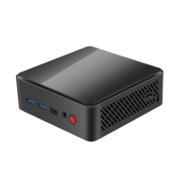 Mini PC Compacto Dual de AMD de Limyee, Nuevo, con CPU AMD, SSD NVMe, DDR4 de hasta 32 GB, Negro, Win10/11/Linux, Triple Pantalla, Caja Inteligente para Oficina