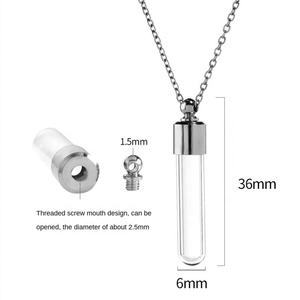 Стеклянный флакон из нержавеющей стали - Product Image 2