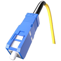 1m (3ft) Fiber Patch Cable 1 Fiber FC UPC Simplex to SC UPC Simplex Single Mode (OS2) Riser (OFNR) 2.0mm Tight-Buffered Yellow