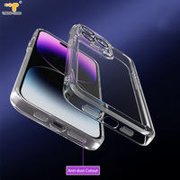 Nouvelle coque transparente antichoc magnétique sans fil de qualité originale 2026 pour iPhone 14 Pro Max