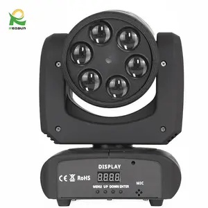 120W Six yeux d'abeille + lumière principale mobile laser Éclairage de scène Équipement DJ