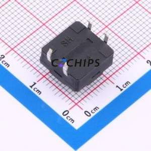 TC-1212F-7.3-260G Tactile Switch Through hole-4P,12x12mm Switch Single Pole Single Throw Round Button 2.6N Through Hole - Product Image 2