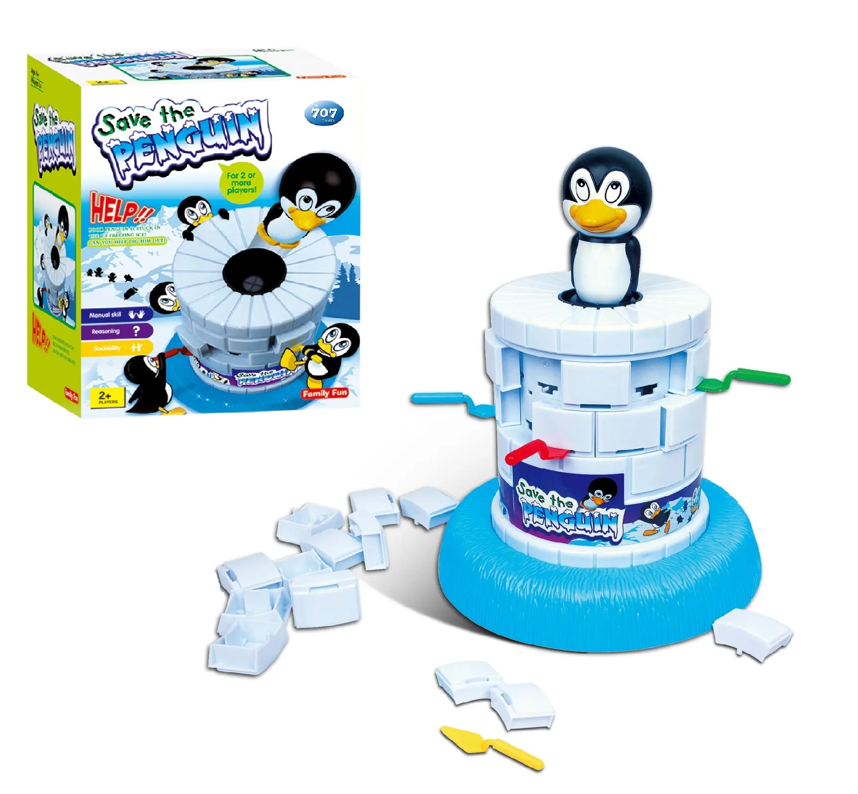 Family Travel Play Fun Ice Penguin Plastic Toys Intellectual Intelligence Game Board Games