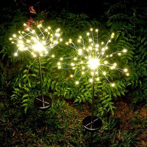 Lampada da parete impermeabile giardino esterno illuminazione su e giù luce bianca potenza vetro dente di leone fuochi d'artificio luce - Product Image 5