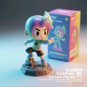Tùy Chỉnh Vinyl Hành Động Hình Phim Hoạt Hình Phim Hoạt Hình Nhân Vật Mù Hộp Đồ Chơi Mềm PVC Mô Hình OEM Sưu Tập Thiết Kế Linh Vật Quà Tặng - Product Image 2