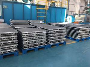 Intercambiador de calor de microcanal de aluminio de ahorro de energía de alta eficiencia WDW <span class=keywords><strong>Bus</strong></span>/Condensador de aire acondicionado de camión refrigerado - Product Image 6