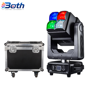 ไฟหัวขยับแบบสองหน้า LED ความสว่างสูง 4x60W สำหรับเวทีและการแสดงดีเจ - Product Image 1