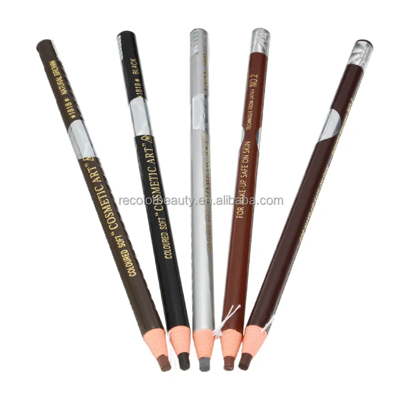 Private Label MicrobladingTattoo White Eyebrow Pencil Waterproof Eyebrow Tattoo Pencil Cosmetic Long Lasting Natural EyeBrow Pen