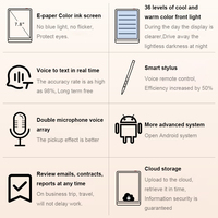 S3 7.8 pouces livre de papier électronique écran d'encre Smart Office Notebook E-Reader tablette d'apprentissage PC 2 + 128 go WIFI