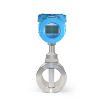 Débitmètre à vortex numérique haute température DN15 pour gaz, vapeur et eau, capteur de débitmètre