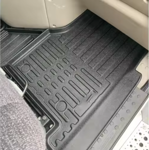 Alfombrilla de Limpieza Especial de TPV/TPE para Automóviles, Apta para DODGE GRAND CARAVAN de 7 Plazas (2011 2012 2013 2014 2015 2016 2017 2018 2019) - Product Image 6