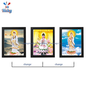 Ricky Custom 3D Sacred Geometry 3D Plastic Artwork - Spiritual Symbolism Layered PET Panel avec effet de réflexion de lumière <span class=keywords><strong>divine</strong></span> - Product Image 5