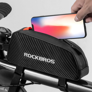 <span class=keywords><strong>ROCKBROS</strong></span>-bolsas para <span class=keywords><strong>bicicleta</strong></span> ultraligeras de gran capacidad, repelente al agua, reflectante, para marco frontal y superior - Product Image 6