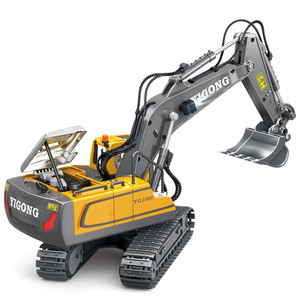 Excavatrice RC YIGONG BC1043 1/20 11CH, pelle mécanique 2.4G, modèle de <span class=keywords><strong>camion</strong></span> de chantier en alliage, simulation d'ingénierie - Product Image 3