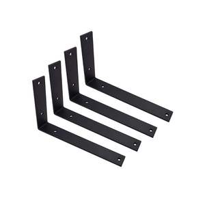 Прочное изготовление металлических листов, лазерная резка, L-образные Угловые Стальные Угловые металлические подвесные кронштейны - Product Image 1
