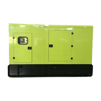 Générateur à moteur refroidi par eau 30kva40kva50kva60kva80kva Type silencieux Châssis ouvert 220V 380V 440V 50HZ/60HZ Démarrage automatique AVR DC