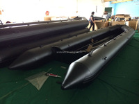 Grand long plancher gonflable de contreplaqué de bateau de 6m 7m 8m 9m 10m avec le certificat de la CE à vendre