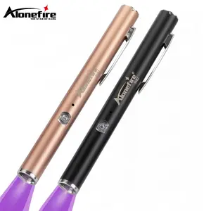 Zonefire SV82 365nm LED UV Pen torcia torcia ricaricabile a luce nera soldi per la casa Pet macchie Marker lampada di rilevamento del controllo del minerale