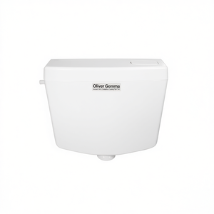 Réservoir de toilette Oliver Gemma Model Cisternal blanc avec revêtement anti-condensation - Product Image 3
