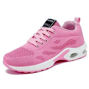 <span class=keywords><strong>Zapatillas</strong></span> ligeras de encaje para <span class=keywords><strong>mujer</strong></span>, <span class=keywords><strong>zapatillas</strong></span> acolchadas con aire, informales, para correr, caminar, plantilla tejida transpirable, talla grande, suave - Product Image 5