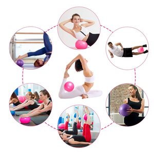 <span class=keywords><strong>ลูก</strong></span>บอลโยคะขนาดเล็กป้องกันการแตก - <span class=keywords><strong>ลูก</strong></span>บอลออกกำลังกายขนาดเล็กสำหรับฝึกขา/กล้ามเนื้อสะโพก พร้อมที่สูบลม - Product Image 6