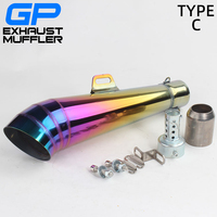Silencieux d'échappement de style GP 51MM avec Db Killer pour R3 R25 R6 MT07 XMAX PCX160 Ninja400 Z900