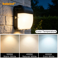 Lámpara de Pared LED para Exteriores de 30W, IP65, IK10, Certificación CE, RoHS, SAA, Luz de Búnker, Resistente a la Humedad, Aplique de Pared Exterior, Lámpara de Pared Tipo Bulkhead