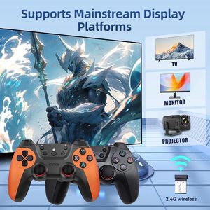YO X2 Ultra Game Stick 4K คอนโซลเกมทีวี HD คลาสสิค เรโทร สำหรับครอบครัว พร้อมเกม 30000 เกม และคอนโทรลเลอร์ไร้สาย - Product Image 5