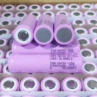Baterai Isi Ulang Samsung NMC Silinder 3.7V 3500mAh Kepadatan Tinggi