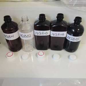 Botella de Plástico HDPE Vacía de 250 ml (8 oz) para Soluciones Orales Farmacéuticas, Toseina 2 mg/ml, con Tapa Blanca CRC, Superventas - Product Image 6