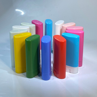 Offres Spéciales boîte emballage de tubes de torsion ovales cosmétiques en plastique vides personnalisés pour conteneur de bâton de déodorant rose de 15 g