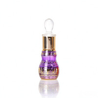 Bouteilles d'huile essentielle en verre créatives avec compte-gouttes : Bouteilles en verre de haute qualité en forme de gourde de style moyen-oriental