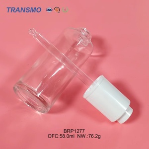 ขวดพลาสติกหยดของเหลวสีขาว 58 มล. ขวดพลาสติกพร้อมหลอดหยด ขวดหยดน้ำมัน - Product Image 5