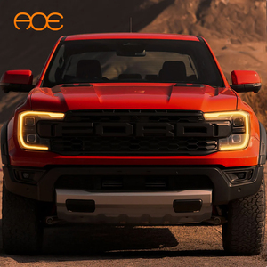 ไฟหน้ารถยนต์ Ranger Raptor Matrix LED DRL RGBW เปลี่ยนสีได้ ควบคุมผ่านแอพฯ  12V รุ่น AOE AOE-RGBW-204 ความสว่าง 8000 ลูเมนส์ จัดส่งฟรีในสหรัฐอเมริกา - Product Image 6