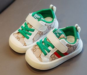 <span class=keywords><strong>Scarpe</strong></span> da <span class=keywords><strong>Bambino</strong></span> Firmate in Rete con Suola Morbida, Sneaker Traspiranti <span class=keywords><strong>Sportive</strong></span> da Corsa per Bambini, <span class=keywords><strong>Scarpe</strong></span> Casual Primi Passi Antiscivolo per Neonati - Product Image 5