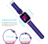 Smartwatch per Bambini Q19Pro Q19 con Posizionamento LBS, Chiamate Bidirezionali, SOS, Impermeabile IP67, Fotocamera