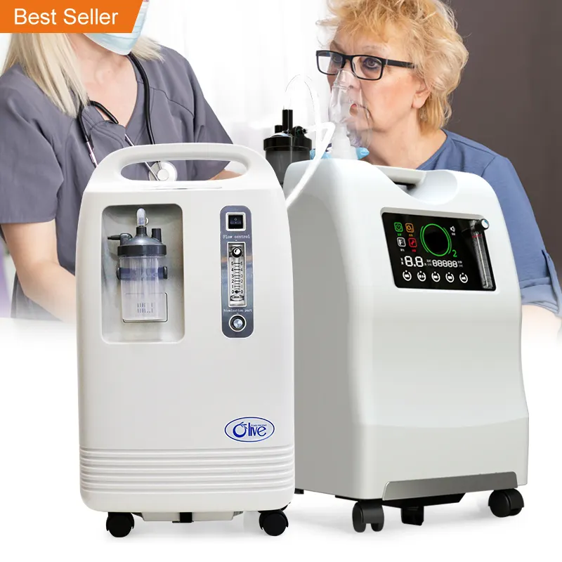 Portable 5ltr 10l Continuous Flow Consentermedical Oxygen Generator Machine Home Concentrador De Oxigeno Oxygene Concentrator