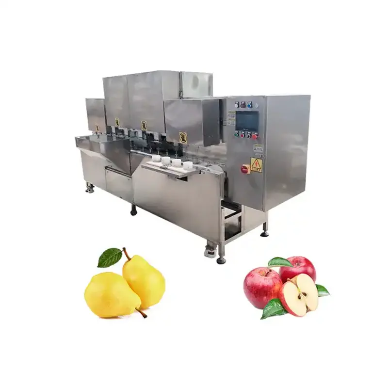 पीयर सेब पीलिंग मशीन औद्योगिक इलेक्ट्रिक सेब पेलर कॉयर स्लर मशीन