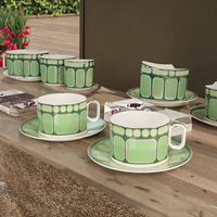 Plat ovale de luxe moderne multifonctionnel écologique en acier inoxydable et porcelaine fine polie à fond plat pour desserts et réceptions