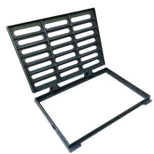 Grilles et cadres de drainage en fonte ductile pour l'extérieur, conformes à la norme EN124, pour caniveaux de drainage des eaux pluviales - Product Image 5