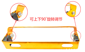 Cadre universel de plaque d'immatriculation de voiture de <span class=keywords><strong>moto</strong></span> en aluminium Power Racing Auto Angle réglable Support en métal Systèmes de carrosserie de <span class=keywords><strong>moto</strong></span> - Product Image 4