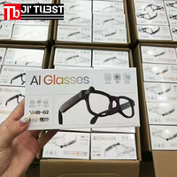 Lunettes de soleil intelligentes AI AIMB-G2 avec caméra 8 mégapixels, 6 lentilles interchangeables, anti-lumière bleue, 290 mAh, Wi-Fi, anti-tremblement, lunettes intelligentes ChatGPT