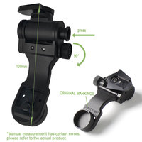SOTAC GEAR Metal High Pressure 6X NVG Mount Bracket Adapter untuk PVS-14 Aksesori Taktis Berburu & Keamanan