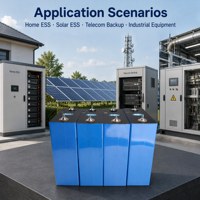 Cellule de batterie au lithium prismatique LiFePO4 CATL 3,2 V 280 Ah à coque en aluminium avec une durée de vie de 6000 cycles pour le stockage d'énergie